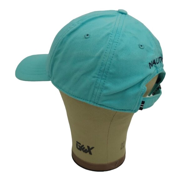 Nautica Logo Embroidered J Class Adjustable Cap 6 Panel Baseball Golf Hat - Picture 13 of 14